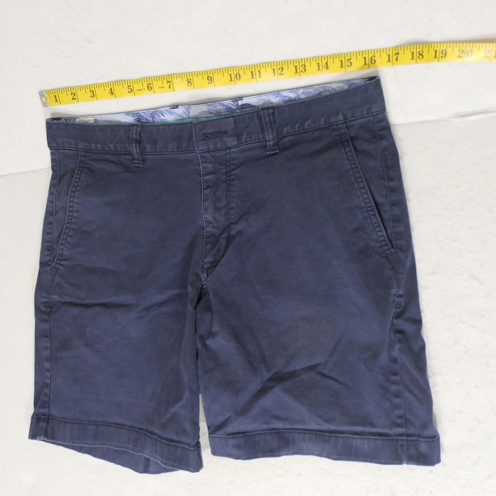 Tommy Bahama Mens Boracay Shorts 32 Navy Chino Coastal Casual Hamptons Nautical - Picture 1 of 10